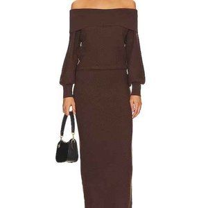 Favorite Daughter Brown Sweater Dress